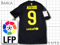 FC Barcelona 2011-2012 Away #9 ALEXIS Qatar Foundation@oZi@AEFC@oT@ANVXET`FX@J^[c 419880
