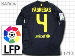 FC Barcelona 2011-2012 Away #4 FABREGAS Qatar Foundation@oZi@AEFC@oT@ZXNEt@uKX@J^[c 419881