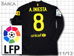 FC Barcelona 2011-2012 Away #8 A.INIESTA Qatar Foundation@oZi@AEFC@oT@AhXECjGX^@J^[c 419881