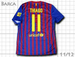 FC Barcelona 2011-2012 Home #11 THIAGO Qatar Foundation@oZi@z[@oT@`ASEAJ^@J^[c 419877