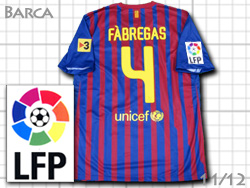 FC Barcelona 2011-2012 Home #4 FABREGAS Qatar Foundation@oZi@z[@oT@ZXNEt@uKX@J^[c 419877
