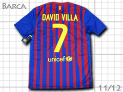 FC Barcelona 2011-2012 Home #7 DAVID VILLA Qatar Foundation@oZi@z[@oT@_rhErW@J^[c 419877
