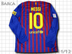 FC Barcelona 2011-2012 Home #10 MESSI Qatar Foundation@oZi@z[@oT@bV@J^[c 419878
