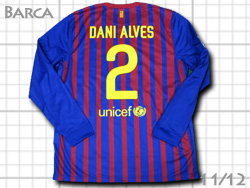 FC Barcelona 2011-2012 Home #2 DANI ALVES Qatar Foundation@oZi@z[@oT@_jGEEAExX@J^[c 419878
