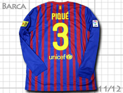 FC Barcelona 2011-2012 Home #3 PIQUE' Qatar Foundation@oZi@z[@oT@WF[EsP@J^[c 419878