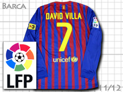 FC Barcelona 2011-2012 Home #7 DAVID VILLA Qatar Foundation@oZi@z[@oT@_rhErW@J^[c 419878