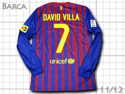 FC Barcelona 2011-2012 Home #7 DAVID VILLA Qatar Foundation@oZi@z[@oT@_rhErW@J^[c 419878