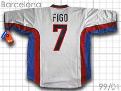 FC Barcelona 1999-2000 Away #7 FIGO@oZi@oT@AEFC@tB[S
