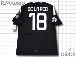 Real Madrid 2008-2009 CL #18 DE LA RED@fbh A}h[h@`sIY[O