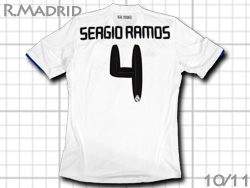 Real Madrid 2010-2011 Home #4 SERGIO RAMOS@A}h[h@z[@ZqIEX