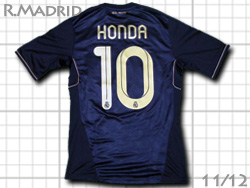 Real Madrid 2011-2012 Away #10 HONDA adidas@A}h[h@AEFC@{c@AfB_X v13642
