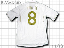 Real Madrid 2011-2012 Home #8 KAKA' adidas@A}h[h@z[@JJ@AfB_X