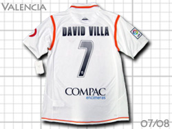 Valencia CF 2007-2008 #7 DAVID VILLA