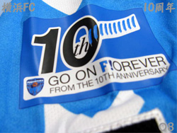 Yokohama FC 2008 Home Players' Issued 10th anniversary@lFC@Ip@z[@10N
