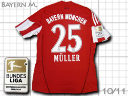 FC Bayern Munchen 2010-2011 Home #25 MULLER@oCGE~w@z[@~[