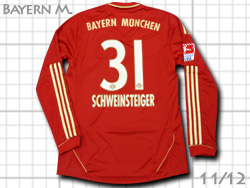 FC Bayern Munchen 2011/2012 Home #31 SCHWEINSTEIGER@oCGE~w@z[@VoCV^CK[@v13553