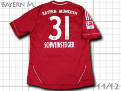 FC Bayern Munchen 2011/2012 Home #31 SCHWEINSTEIGER@oCGE~w@z[@VoCV^CK[@v13554