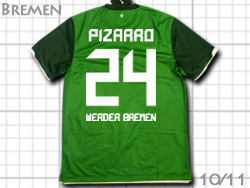 Werder Bremen 2010-2011 Home #24 PIZARRO@F_[Eu[@z[@sT
