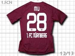1FC Nurnberg 12/13 Home #28 MU adidas@jxO@@@AfB_X@Z31277