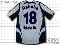 Schalke04 05/06 06/07 Away 3rd #18 RAFINHA adidas@VP04@AEFC@T[h@tB[j@565092