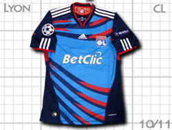 Lyon 2010-2011 3rd adidas Champions league@IsbN@T[h@AfB_X@`sIY[O