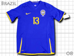 Brazil 2008 Away #13 D. ALVES Nike@uW\@AEFC@_jGEEAExX