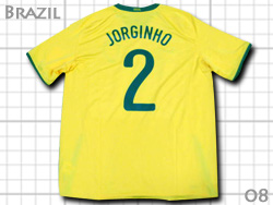Brazil 2008 Home #2 JORGINHO Nike@uW\@z[@WW[j