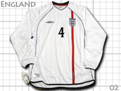 England 2001-2003 Home #4 GERRARD@COh\@z[@WF[h