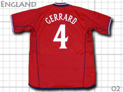 England 2001-2003 Away #4 GERRARD@COh\@AEFC@WF[h
