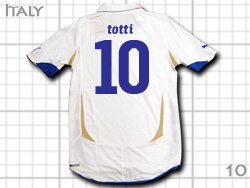 Italy 2010 Away #10 TOTTI@C^A\@AEFC@gbeB