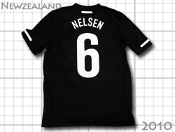 New Zealand 2010 Away "All whites"@#6 NELSEN  j[W[h\@AEFC()