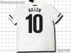 New Zealand 2010 Home "All whites"@#10 KILLEN  j[W[h\@z[()