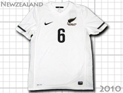 New Zealand 2010 Home "All whites"@#6 NELSEN  j[W[h\@z[()
