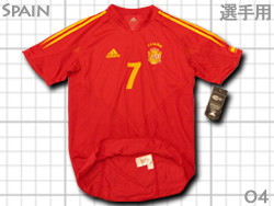 Spain Euro2004 Home #7 Raul Authentic@XyC\@[04@E@IpI[ZeBbN