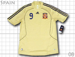 Spain 2008 Away adidas #9 TORRES@XyC\@AEFC@tFihEg[X@AfB_X