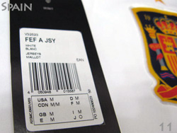 Spain 2010/2011 Away adidas V32523@XyC\@[hJbv`sI@AEFC