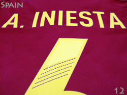 Spain 2012 Home EURO2012 #6 A.INIESTA adidas@XyC\@BI茠2012@[2012@z[@CjGX^@X10937