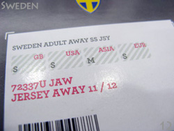 Sweden Euro2012 Away umbro@XEF[f\@AEFC@BI茠12@Au
