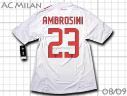 AC Milan 2008-2009 Away@AC~@AEFC@#23@AMBROSINI@AuW[j