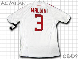 AC Milan 2008-2009 Away@AC~@AEFC@#3 MALDINI }fB[j