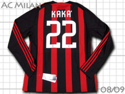 AC Milan 2008-2009 Home@AC~@z[@#22 KAKA' JJ
