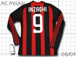 AC Milan 2008-2009 Home #9 INZAGHI@AC~@z[@CU[M