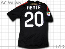 AC Milan 2011-2012 3rd #20 ABATE adidas@AC~@T[h@Ao[e@AfB_X v13433