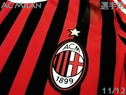 AC Milan 2011-2012 Home authentic adidas  AC~@z[@I[ZeBbN@AfB_X@V13525