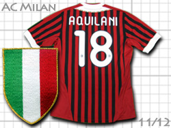 AC Milan 2011-2012 Home adidas #18 AQUILANI@AC~@z[@AxgEANC[j@AfB_X@v13457
