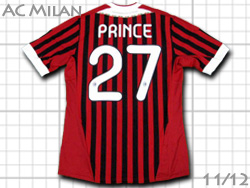 AC Milan 2011-2012 Home adidas #27 PRINCE@AC~@z[@vXE{AeO@AfB_X@v13457