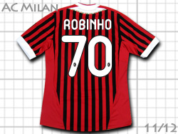 AC Milan 2011-2012 Home adidas #70 ROBINHO@AC~@z[@r[j@AfB_X@v13457