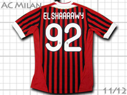 AC Milan 2011-2012 Home adidas #92 EL SHAARAWY@AC~@z[@AfB_X@v13457