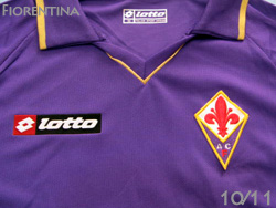 Fiorentina 2010-2011 Home Lotto@bgЁ@tBIeB[i@z[