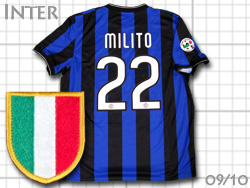 Inter 2009/2010 Home #22 MILITO@Ce@z[@3@fBGSE~[g
